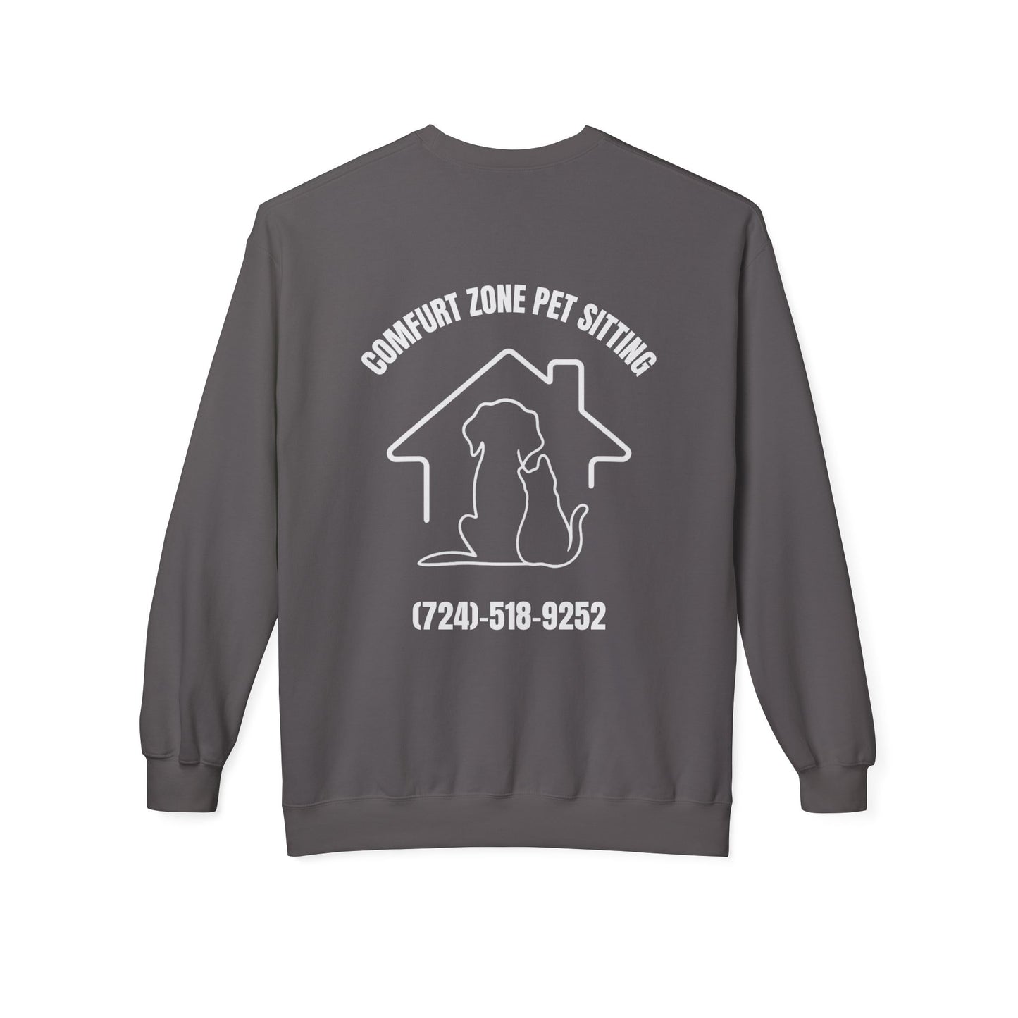Pet Lover's Fleece Sweatshirt - Tell Your Pets I Said Hi