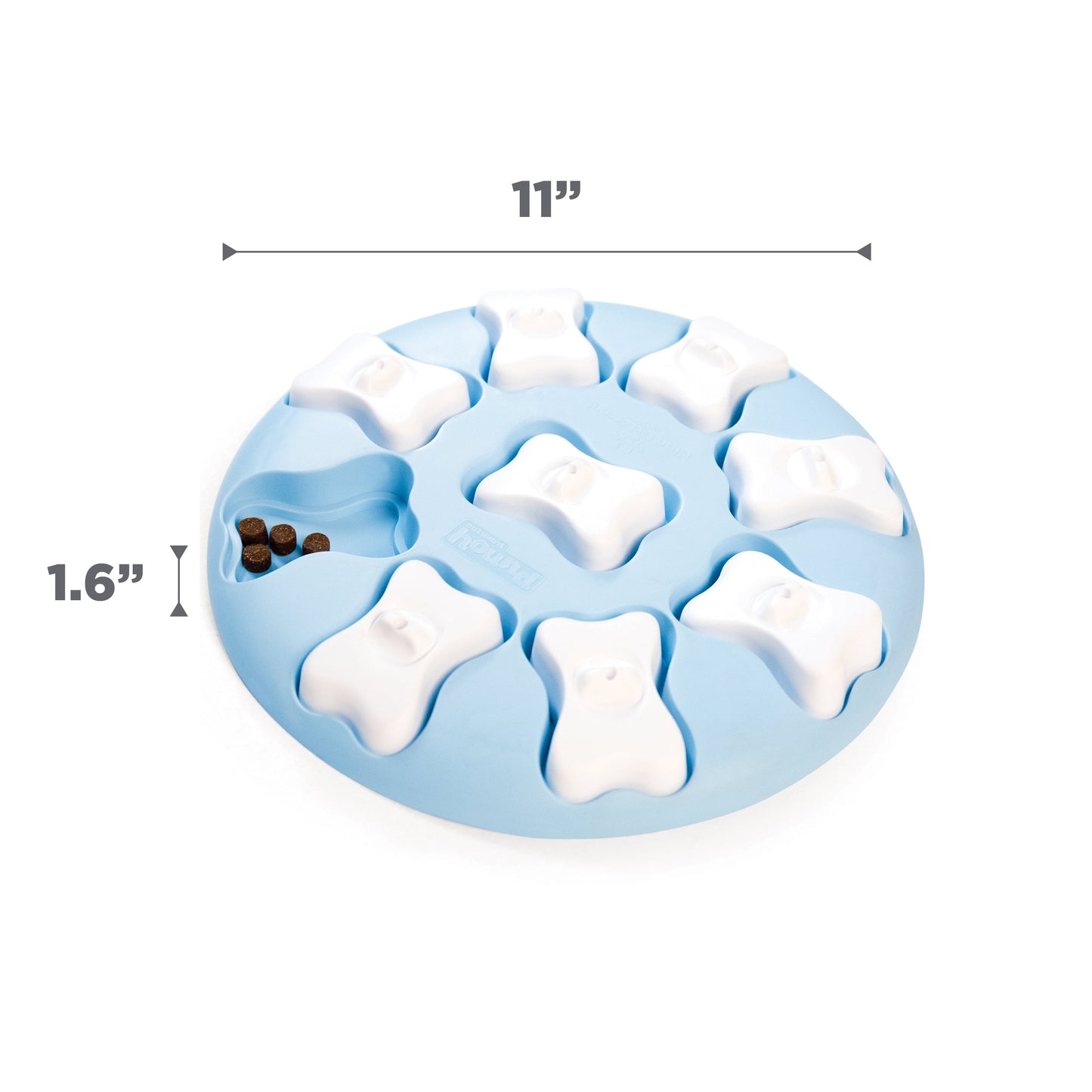 Nina Ottosson Puppy Smart Treat Puzzle Enrichment Toy, Level 1 Beginner, Blue