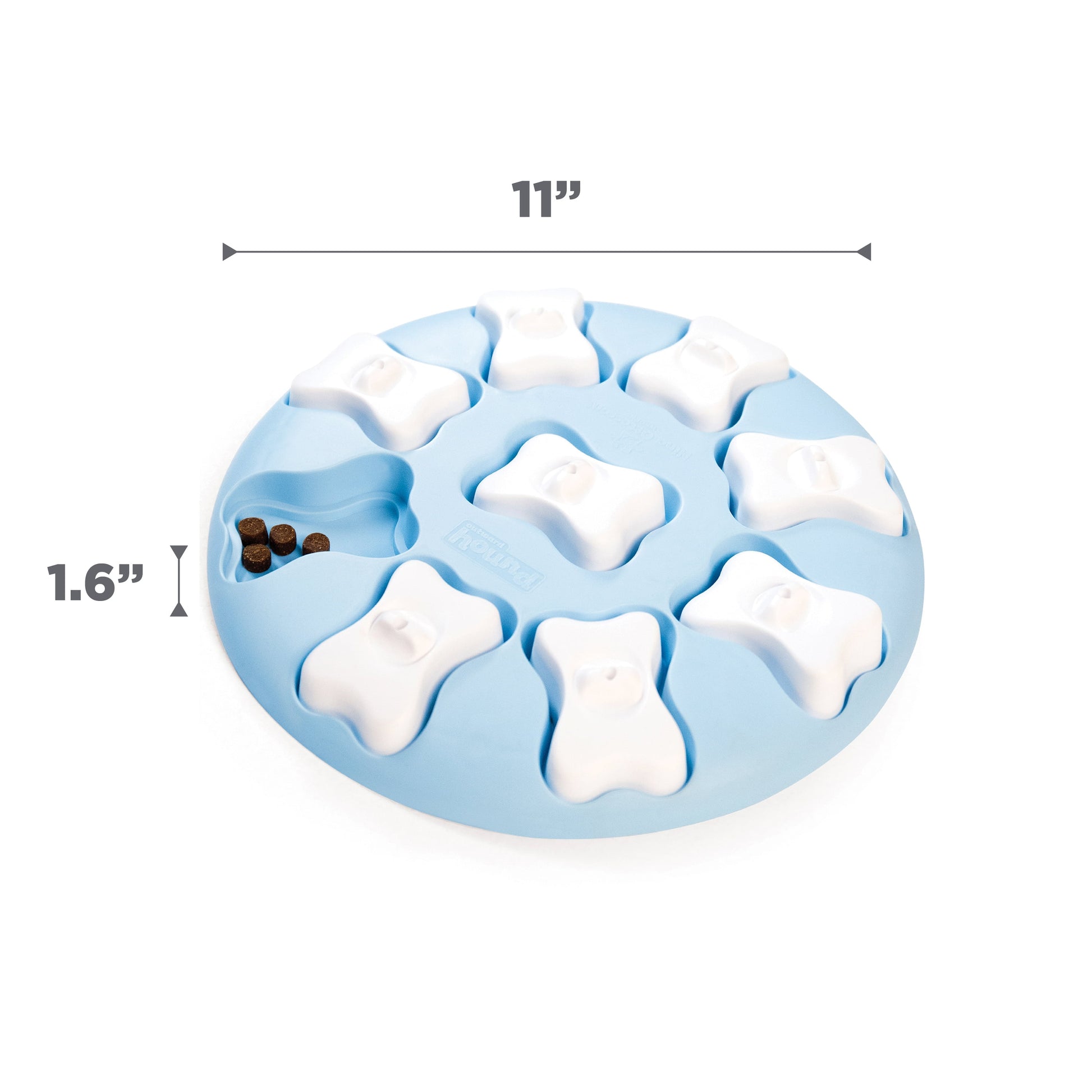 Nina Ottosson Puppy Smart Treat Puzzle Enrichment Toy, Level 1 Beginner, Blue