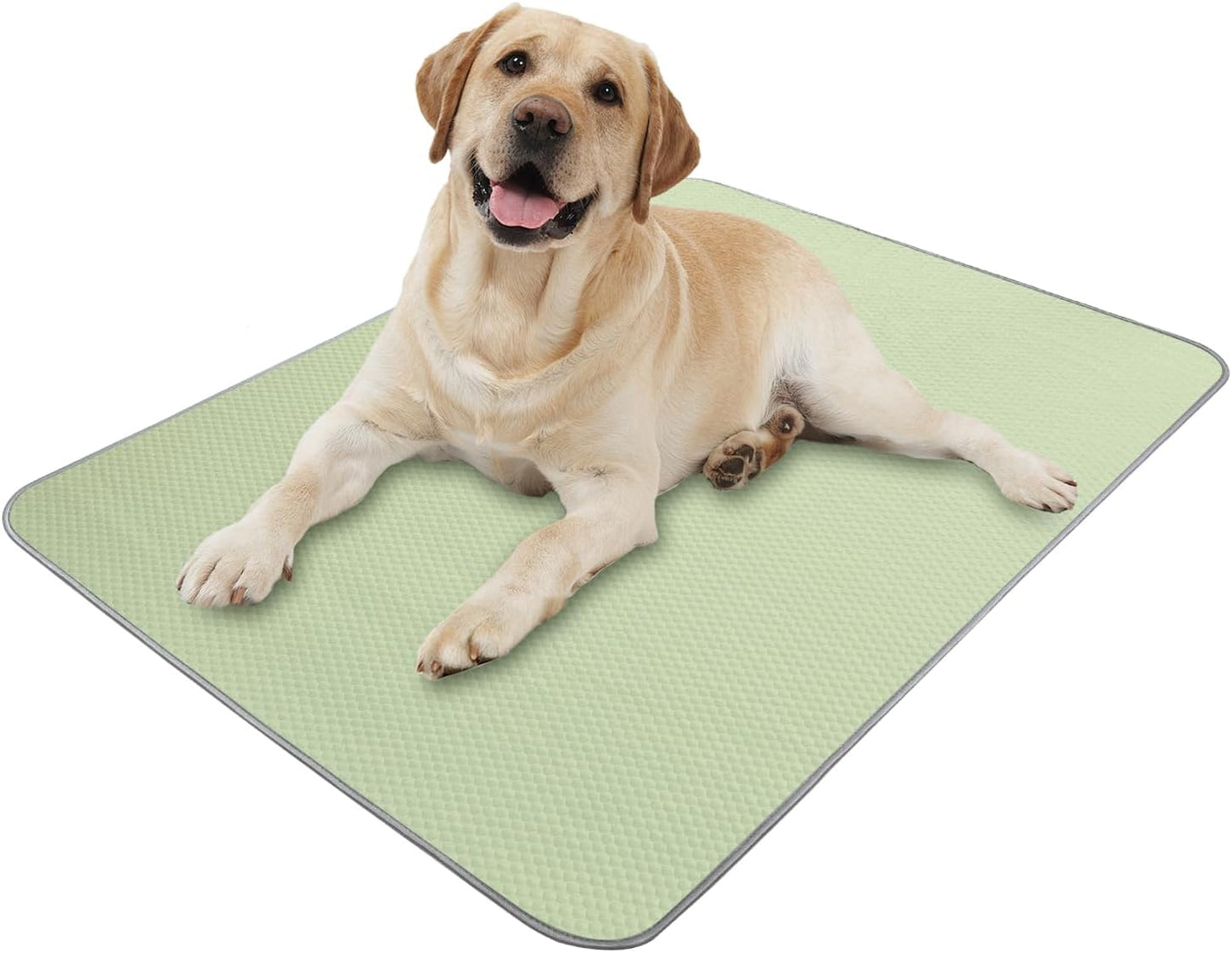 Summer Dog Cooling Mat Washable Ice Silk Self Cool Pad for Small Medium Large Dogs and Cats, Pet Sleeping Pad for Crate, Bed, Indoor & Outdoor Floor, Car Seats