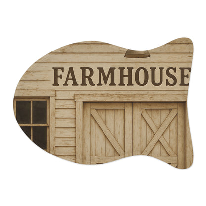 Farmhouse Pet Feeding Mat - Rustic Dog Dish Mat for Home Decor