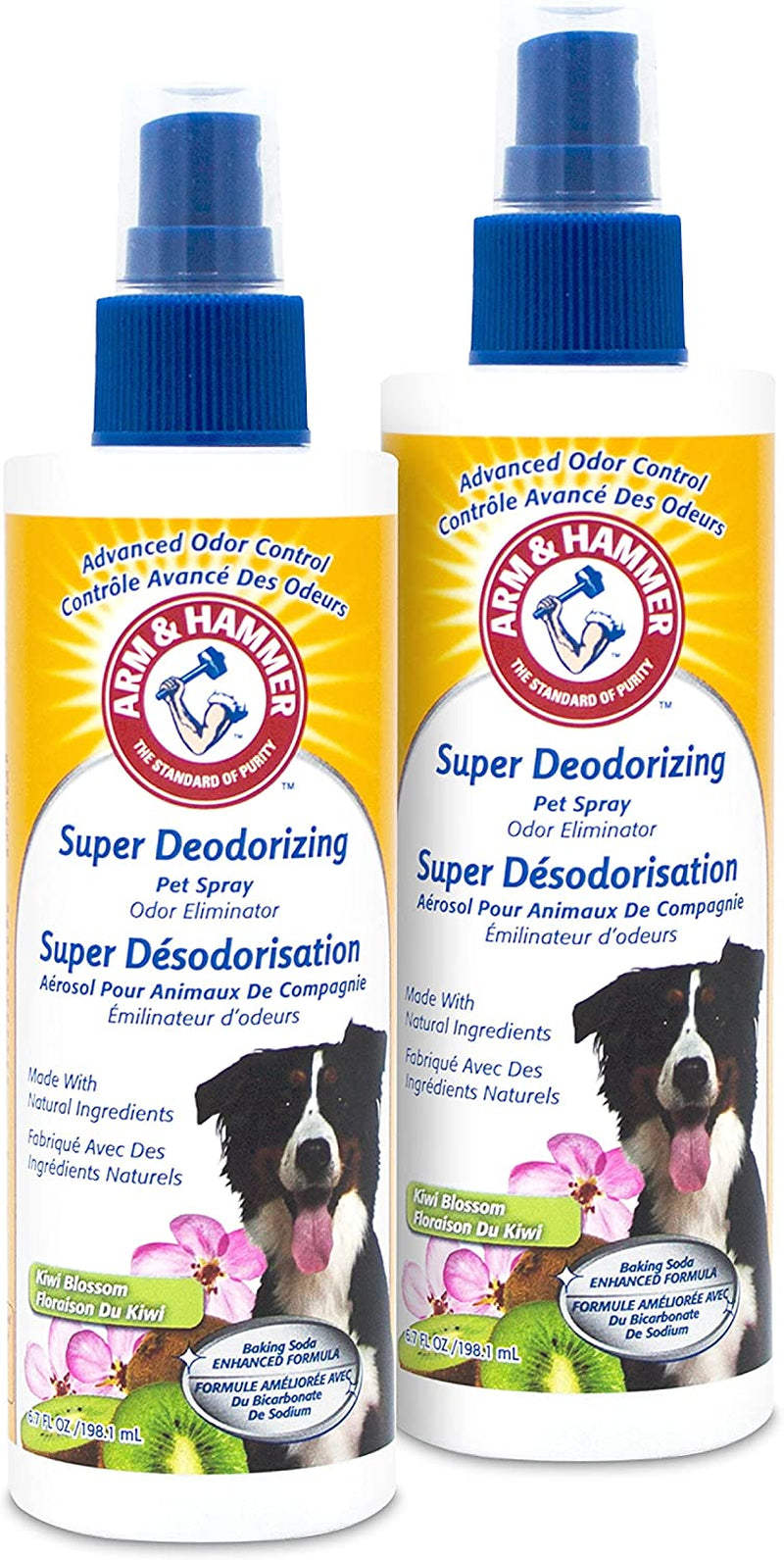 for Pets Super Deodorizing Spray for Dogs | Best Odor Eliminating Spray for All Dogs & Puppies | Fresh Kiwi Blossom Scent That Smells Great, 6.7 Ounces-1 Pack (FF9367)