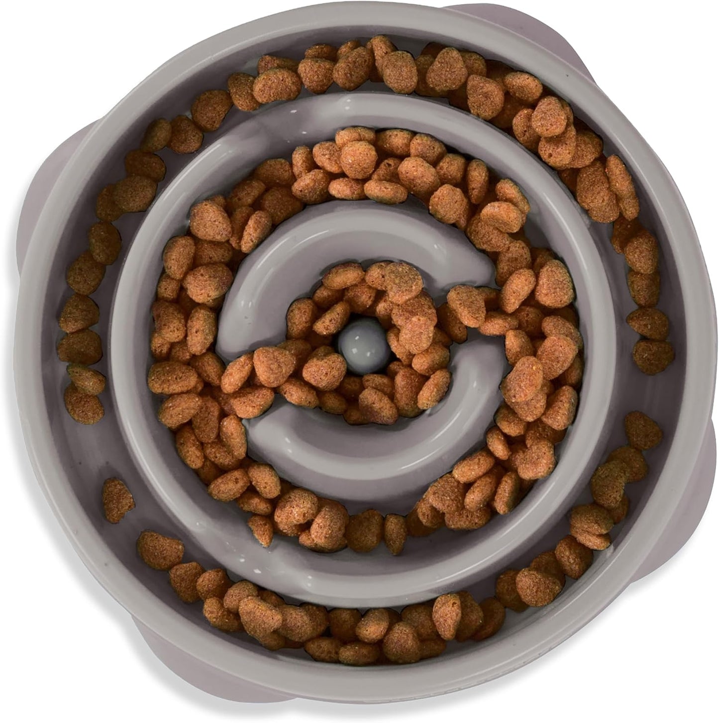 Fun Feeder Slo Bowl, Slow Feeder Dog Bowl, Medium/Mini, Turquoise