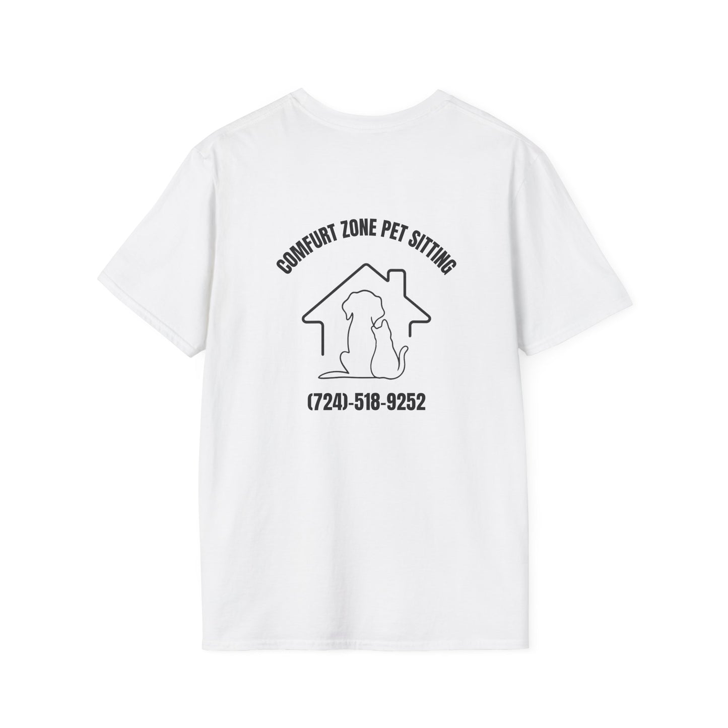 Cat Lover Unisex Softstyle T-Shirt - Tell Your Cat I Said Hi