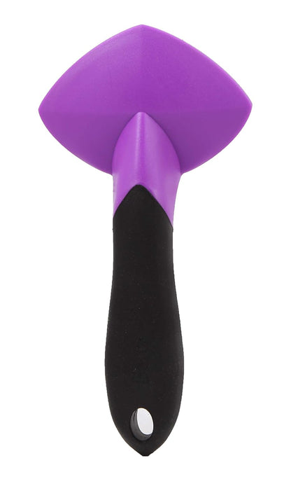 , Groomer'S Best Small Slicker Brush for Cats and Small Dogs, Black/Violet, 1 Count