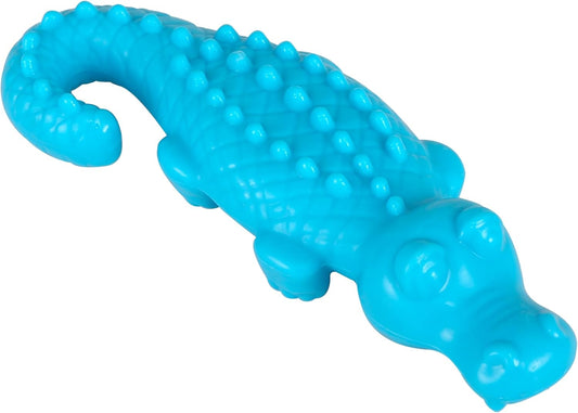 for Pets Nubbies Dental Toys Gator Dental Chew Toy for Dogs Best Dog Chew Toy for Moderate Chewers Reduces Plaque & Tartar Buildup without Brushing, Gator (Pack of 1)