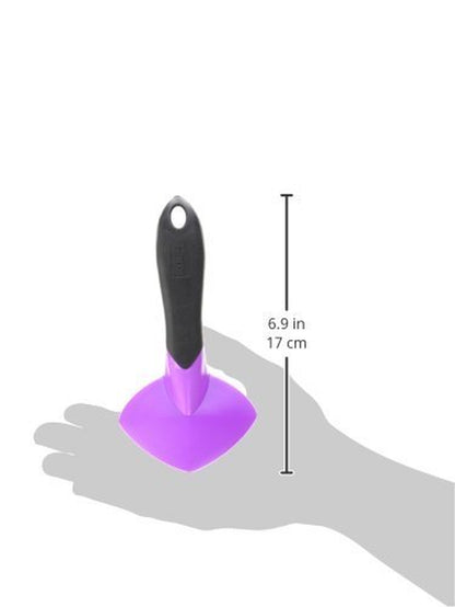 , Groomer'S Best Small Slicker Brush for Cats and Small Dogs, Black/Violet, 1 Count