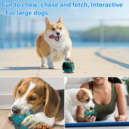 Dog Toy, Frozen Treat Toy, Treat Dispensing Dog Toy, Puppy Small Medium Chew Toy, Freezable Fillable Rubber Dog Toys, I Reduces Anxiety I Dog Treat Dispenser I Interactive Dog Puzzle Toy