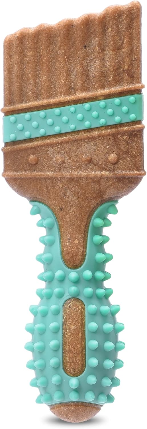 for Pets Chew Tools Collection: Wood Blend Hammer Chew Toy for Dogs | Compressed Wood Dog Chew Toys with Baking Soda, Safer & Durable Alternative to Chewing Sticks