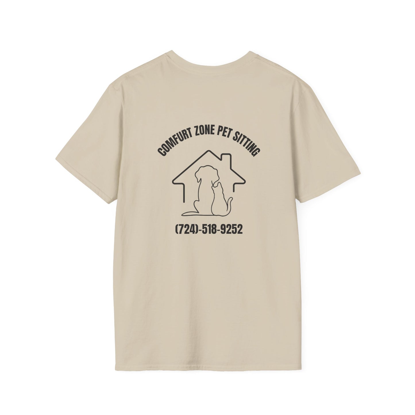 Cat Lover Unisex Softstyle T-Shirt - Tell Your Cat I Said Hi