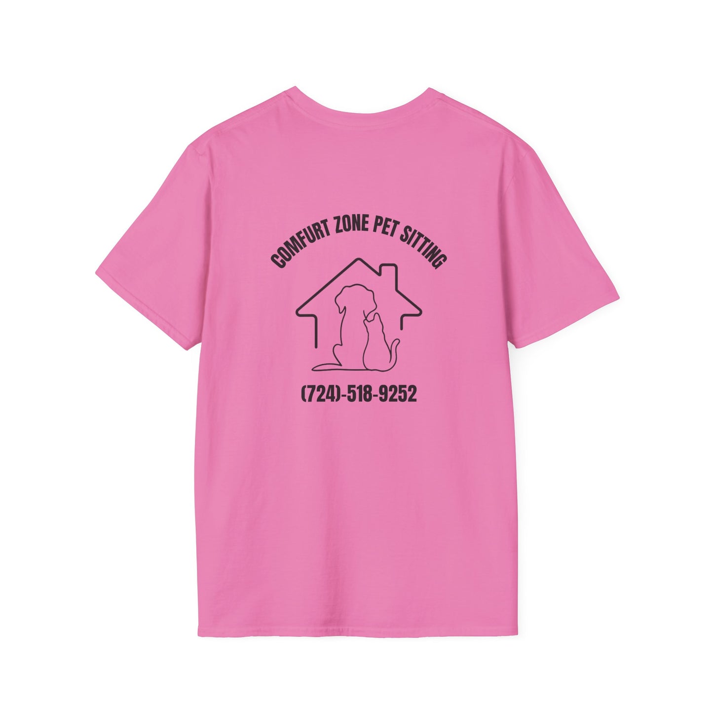 Cat Lover Unisex Softstyle T-Shirt - Tell Your Cat I Said Hi