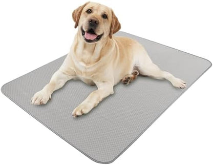 Summer Dog Cooling Mat Washable Ice Silk Self Cool Pad for Small Medium Large Dogs and Cats, Pet Sleeping Pad for Crate, Bed, Indoor & Outdoor Floor, Car Seats
