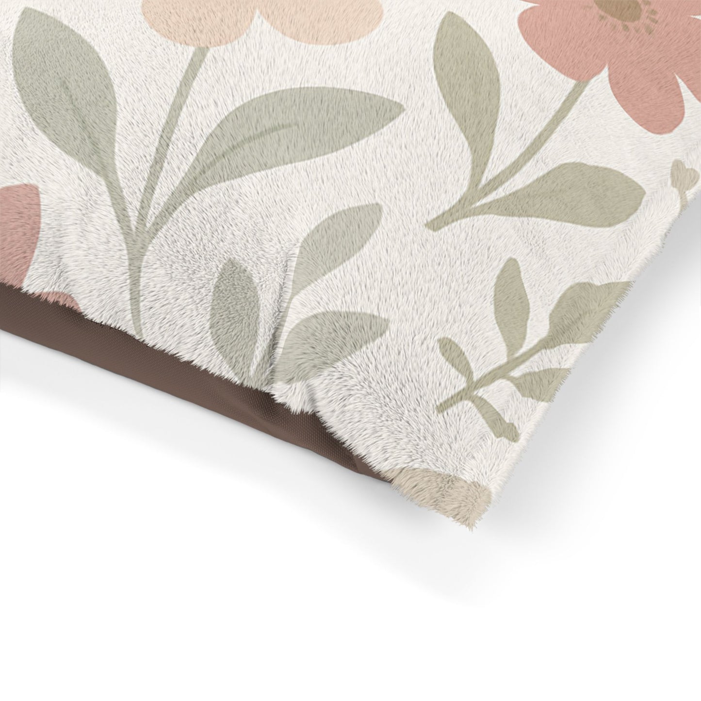 Floral Pet Bed - Cozy and Stylish Dog/Cat Bed with Flower Design