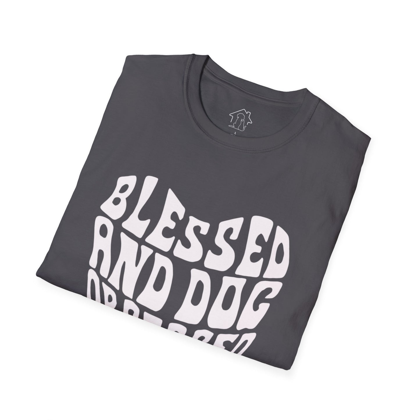 Blessed and Dog Obsessed Unisex Softstyle T-Shirt - Perfect Gift for Dog Lovers