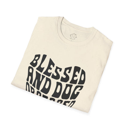 Blessed and Dog Obsessed Unisex T-Shirt - Perfect for Dog Lovers!