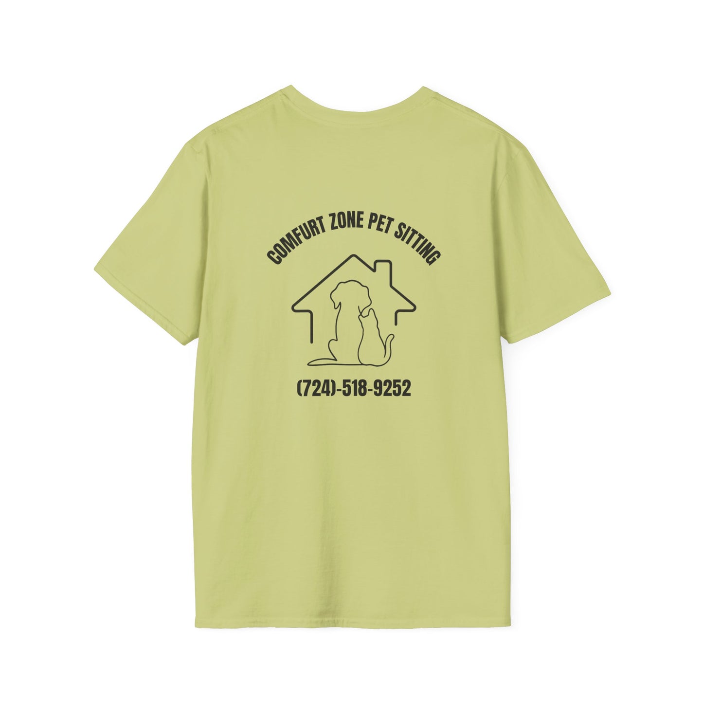 Cat Lover Unisex Softstyle T-Shirt - Tell Your Cat I Said Hi