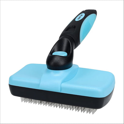 Original Pet Grooming Rake - Double-Sided Deshedding Dematting Tool, Undercoat Rake for Dogs & Cats, Extra-Wide Dog Grooming Brush & Deshedder Comb for Long Hair, Reduces Shedding 95%