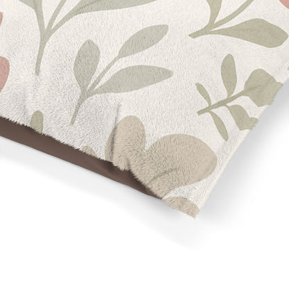Floral Pet Bed - Cozy and Stylish Dog/Cat Bed with Flower Design