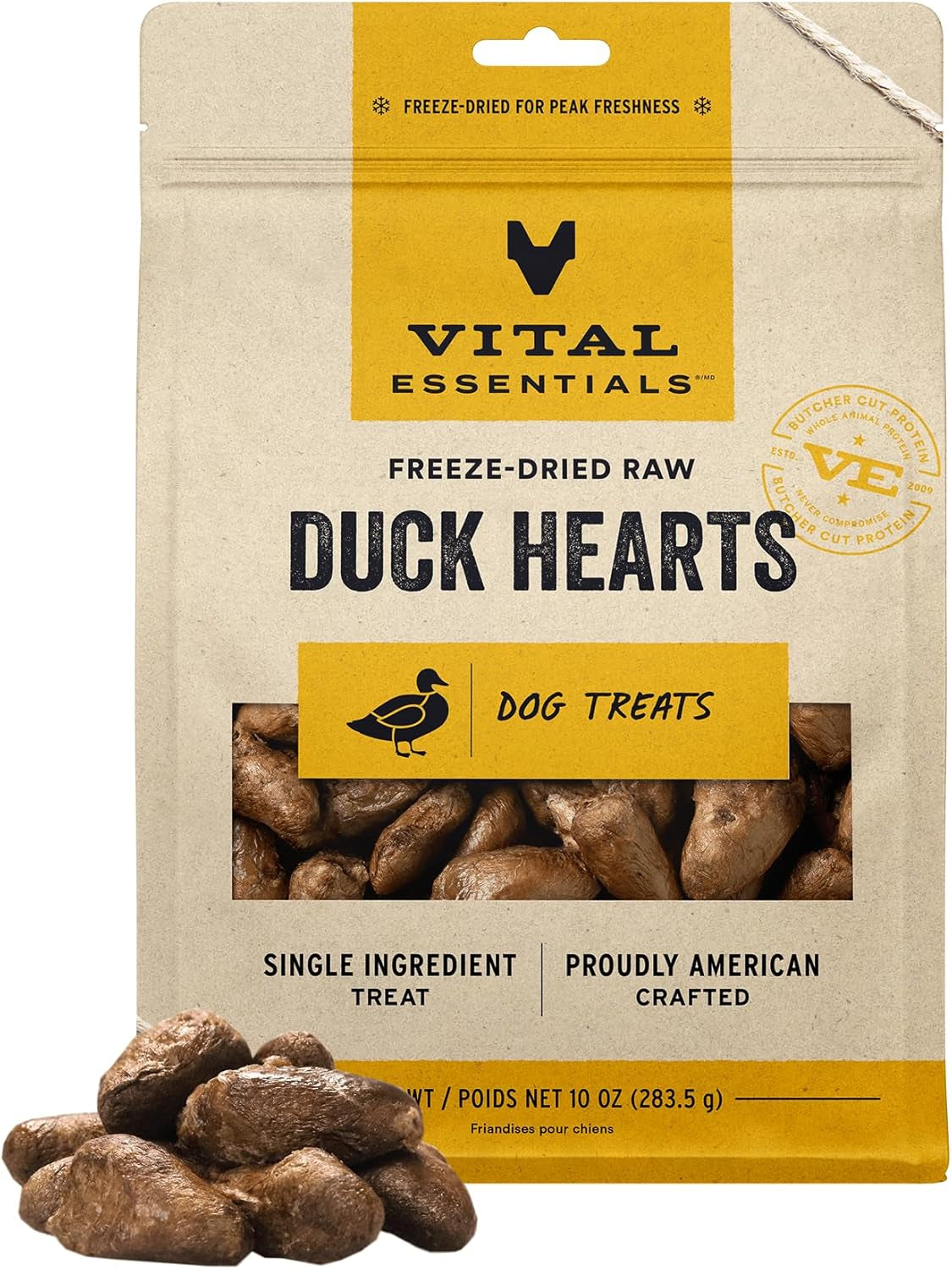 Beef Liver Dog Treats, 2.1 Oz | Freeze-Dried Raw | Single Ingredient | Premium Quality High Protein Training Treats | Grain Free, Gluten Free, Filler Free
