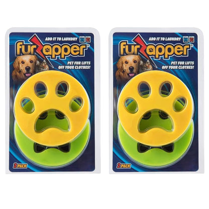 Pet Hair Remover for Laundry, 4 Pack - Reusable Dog & Cat Hair Remover Tool