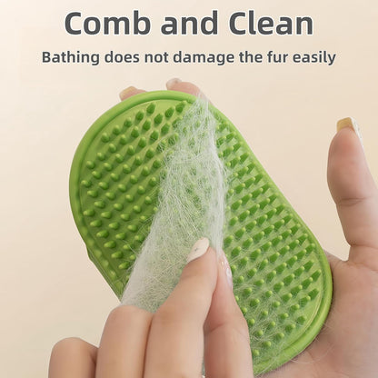 4-Pack Silicone Cat Scratcher and Massager – Adjustable Pet Scratch Pads for Furniture Legs & Corners, Soft & Flexible Silicone for Cats and Dogs (4PCS (2 Yellow + 2 Green))