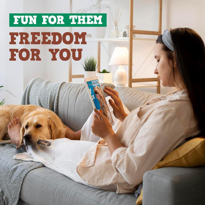 Jack&Pup Whole Elk Antlers for Dogs Large | Naturally Shed Rawhide Free Dog Chews Long Lasting Elk Horns for Dogs | Dog Antlers for Aggressive Chewers (1 Medium Antler)