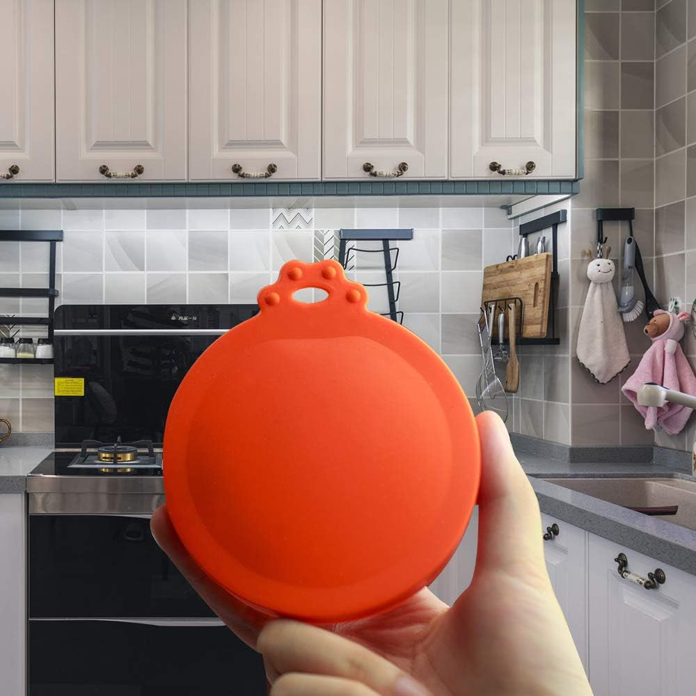 6 Packs Pet Food Can Lids, Food Safe Bpa-Free & Dishwasher Safe, Can Covers Most Standard Size Dog and Cat Can Tops