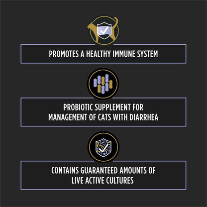 Purina Pro Plan Veterinary Supplements Fortiflora Cat Probiotic Supplement for Cats with Diarrhea - 30 Ct. Box