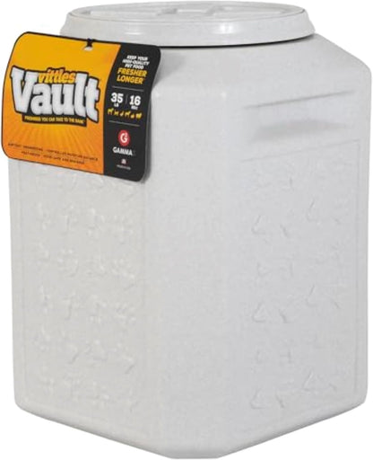 Vittles Vault Pet Food Storage Containers - Sealed Dog and Cat Food Storage Container, Fits up to 25Lbs, Made in the USA - [12"L X 13.75"H]