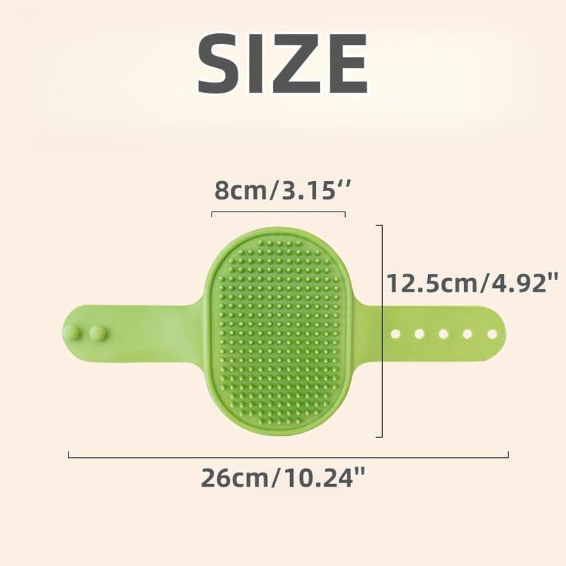 4-Pack Silicone Cat Scratcher and Massager – Adjustable Pet Scratch Pads for Furniture Legs & Corners, Soft & Flexible Silicone for Cats and Dogs (4PCS (2 Yellow + 2 Green))